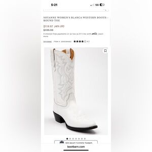 Shyanne Women’s Blanca Western Boots